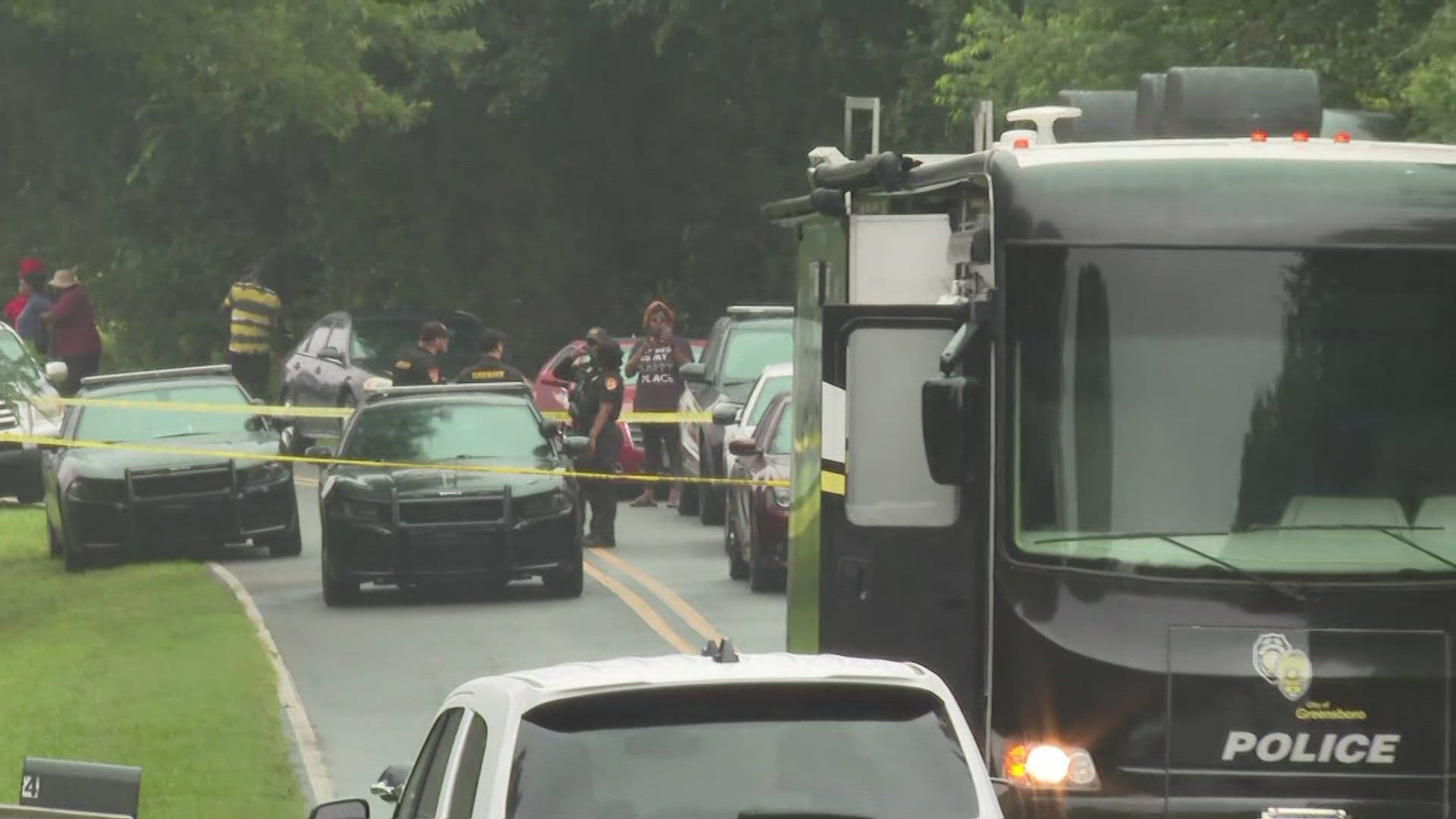 Law enforcement are investigating a death on Hooper Road in McLeansville.