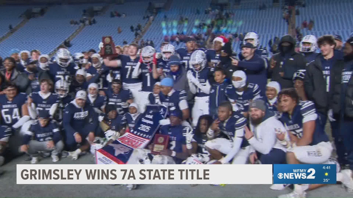 Grimsley, Reidsville win N.C. high school football state titles