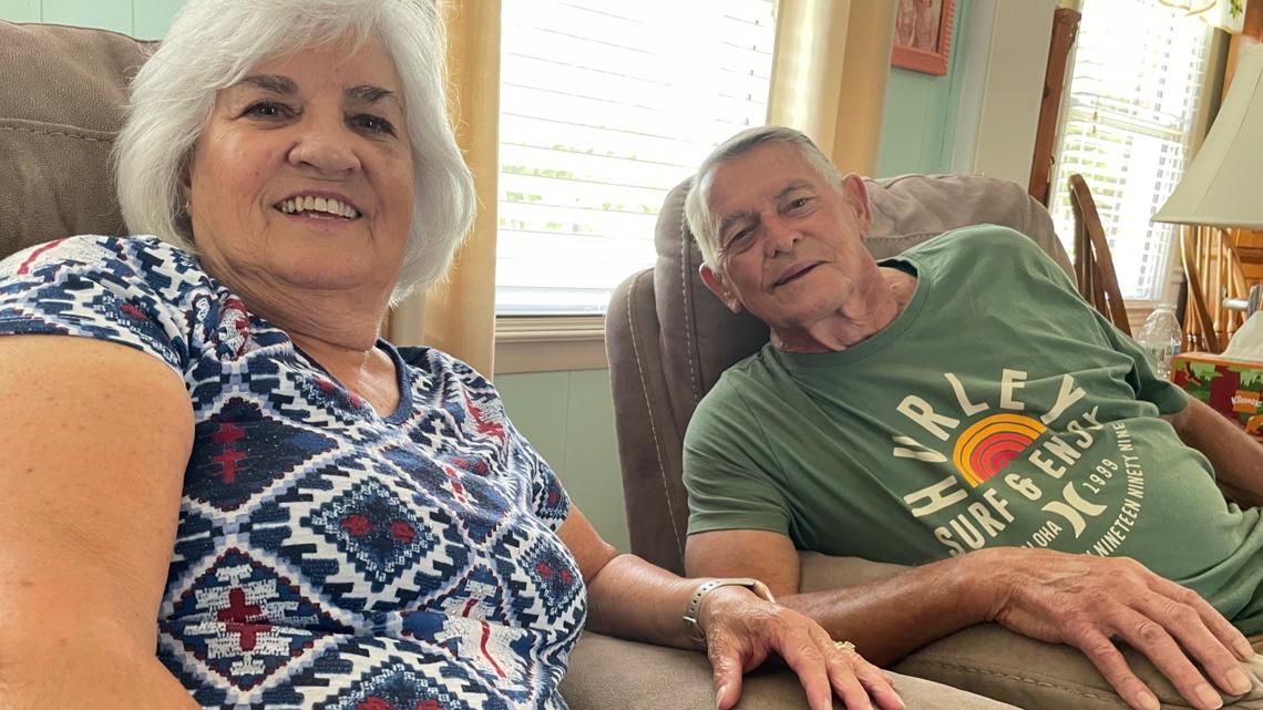 A couple says shingles deteriorated a decade into 30-year warranty, leaving them frustrated with contractor response