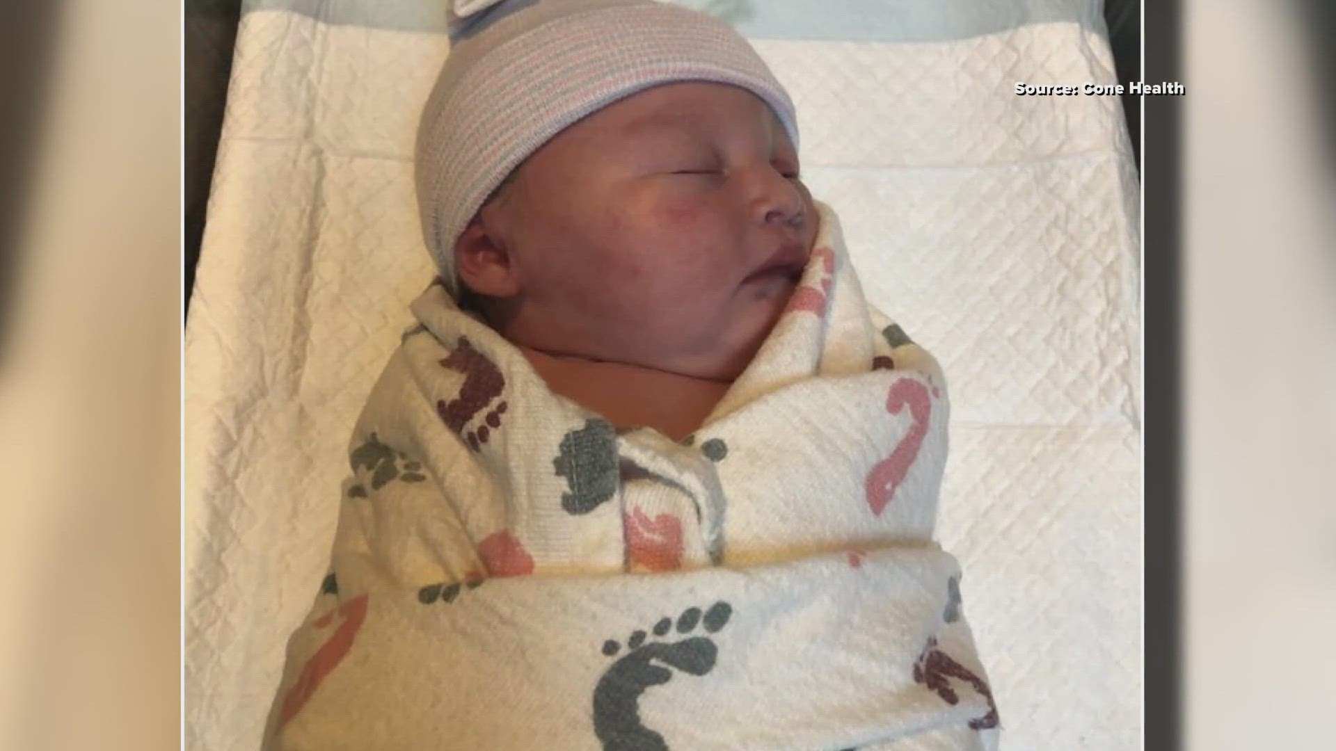 Judah Grace was born at a special time on a special day in Alamance County.