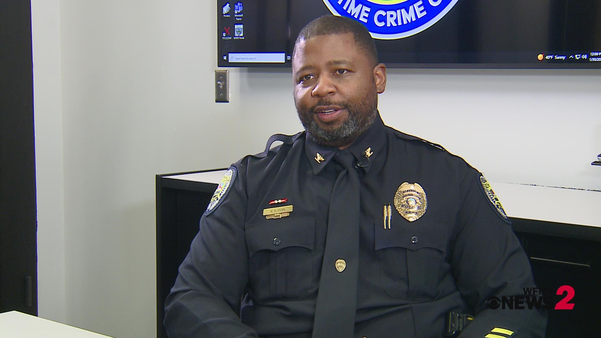 Winston-Salem city manager appoints William Penn, Jr. as the new chief of police.