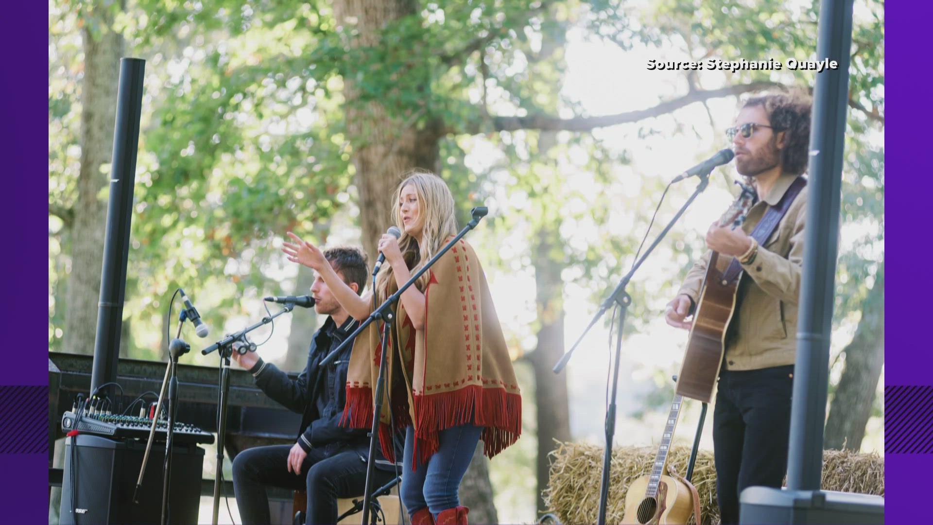 Stephanie Quayle is performing her new album at an intimate concert at Summerfield Farms.