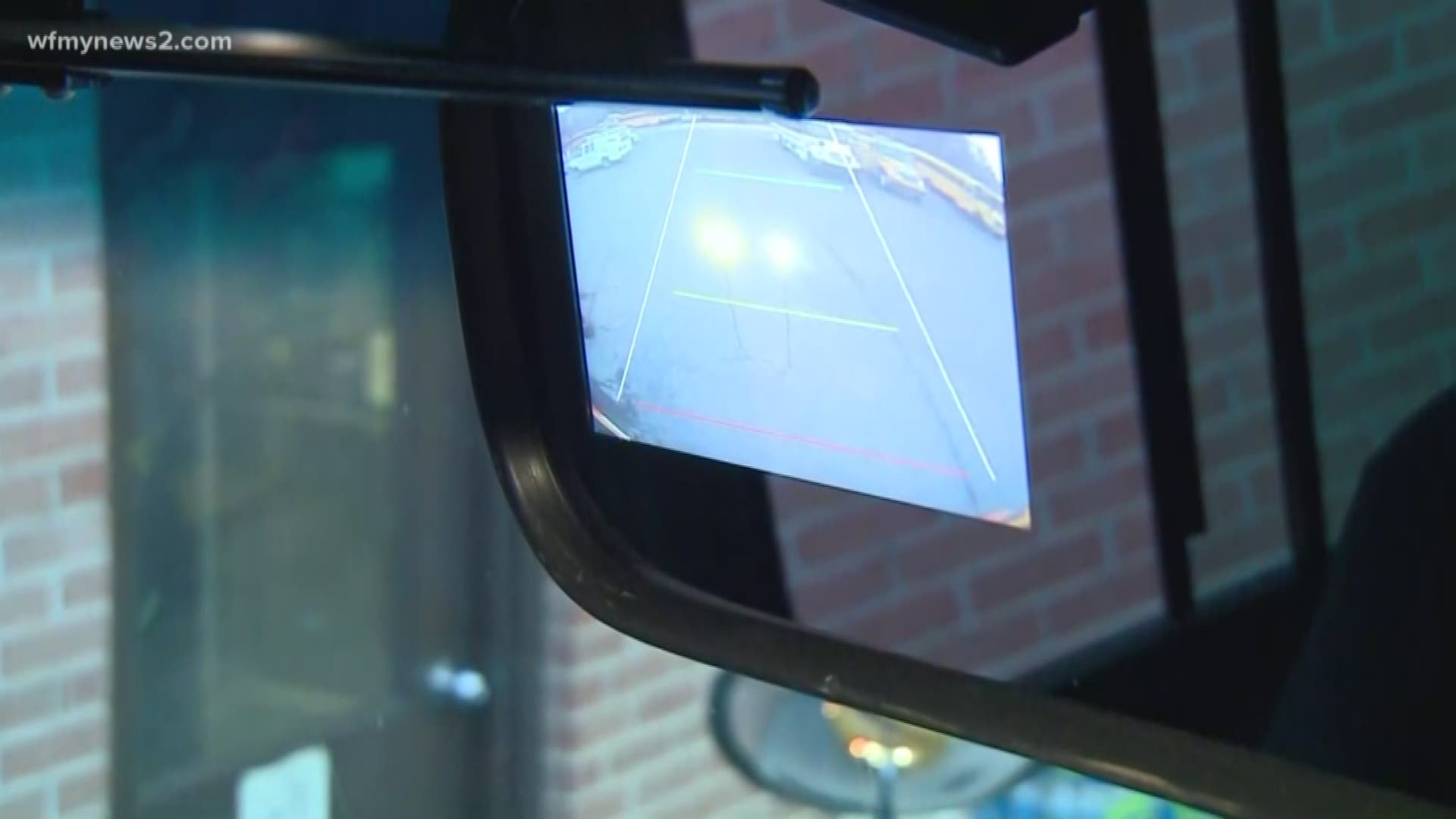 New Backup Cameras On Forsyth County Buses