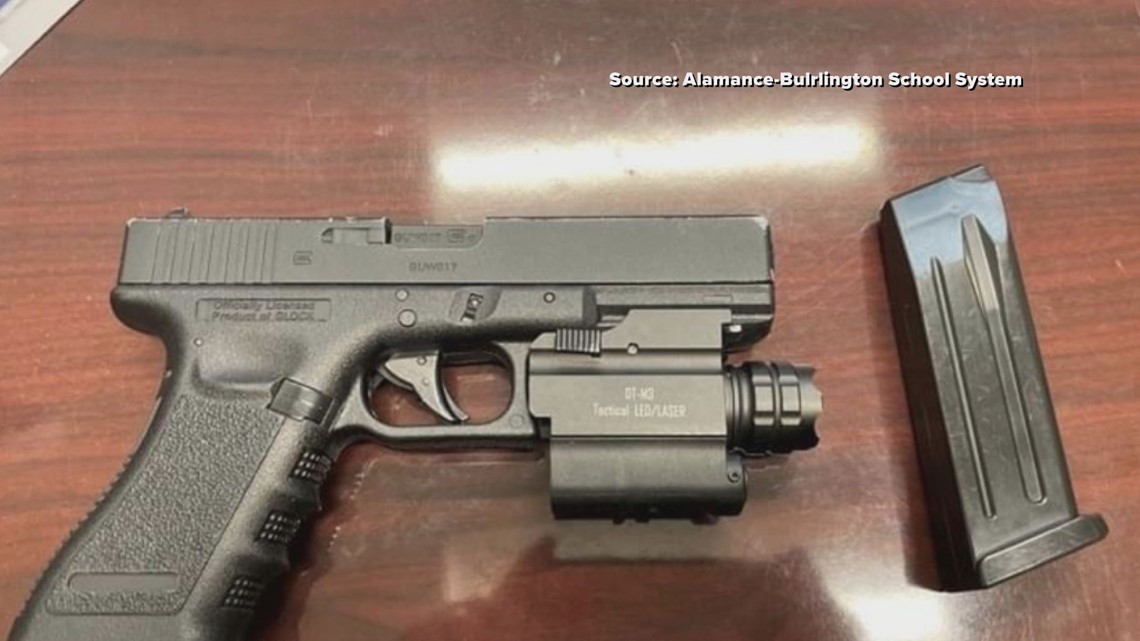 Fake gun found at Turrentine Middle School