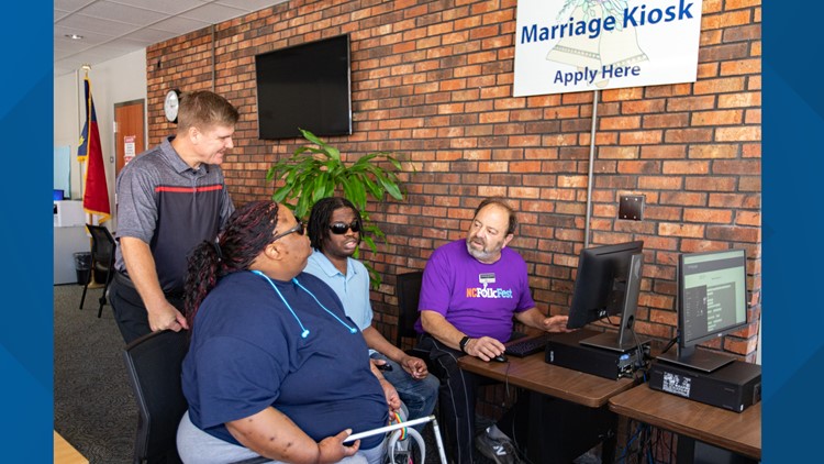 Blind couple gets marriage license with Greensboro realtor's help