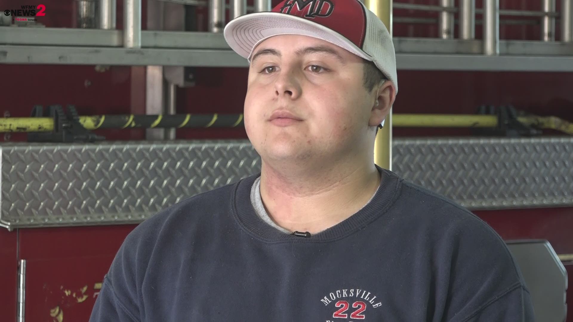 Austin Freidt was born deaf, and thanks to his double cochlear implants, he can hear normally. According to the NFPA 1582 standard, he is not fully capable of being the firefighter he's always wanted to become.