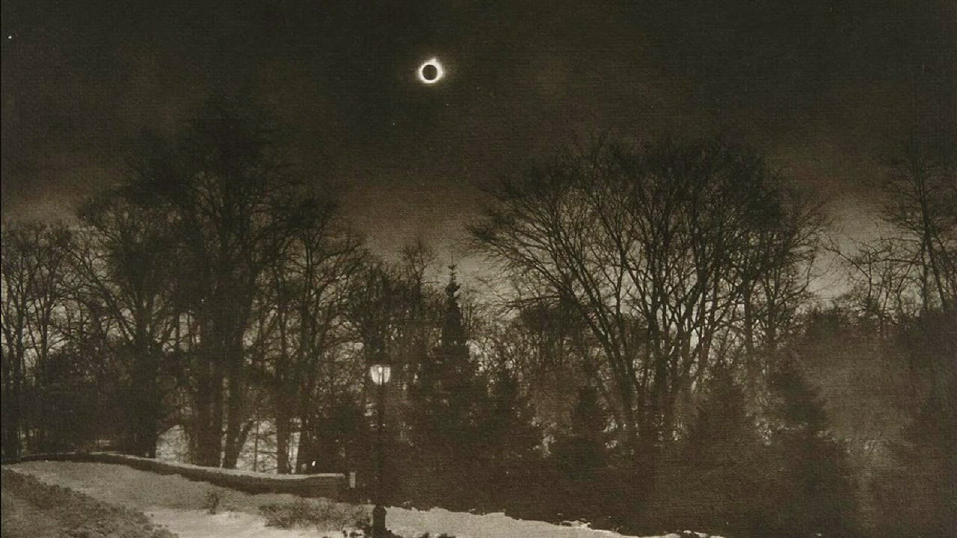 Rare Pictures Show 1925 Eclipse