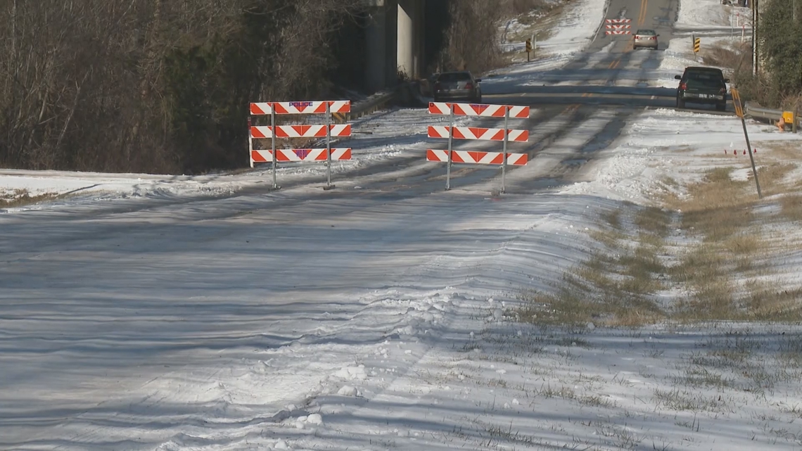 State, local crews continue clearing roads as winter weather slows ...