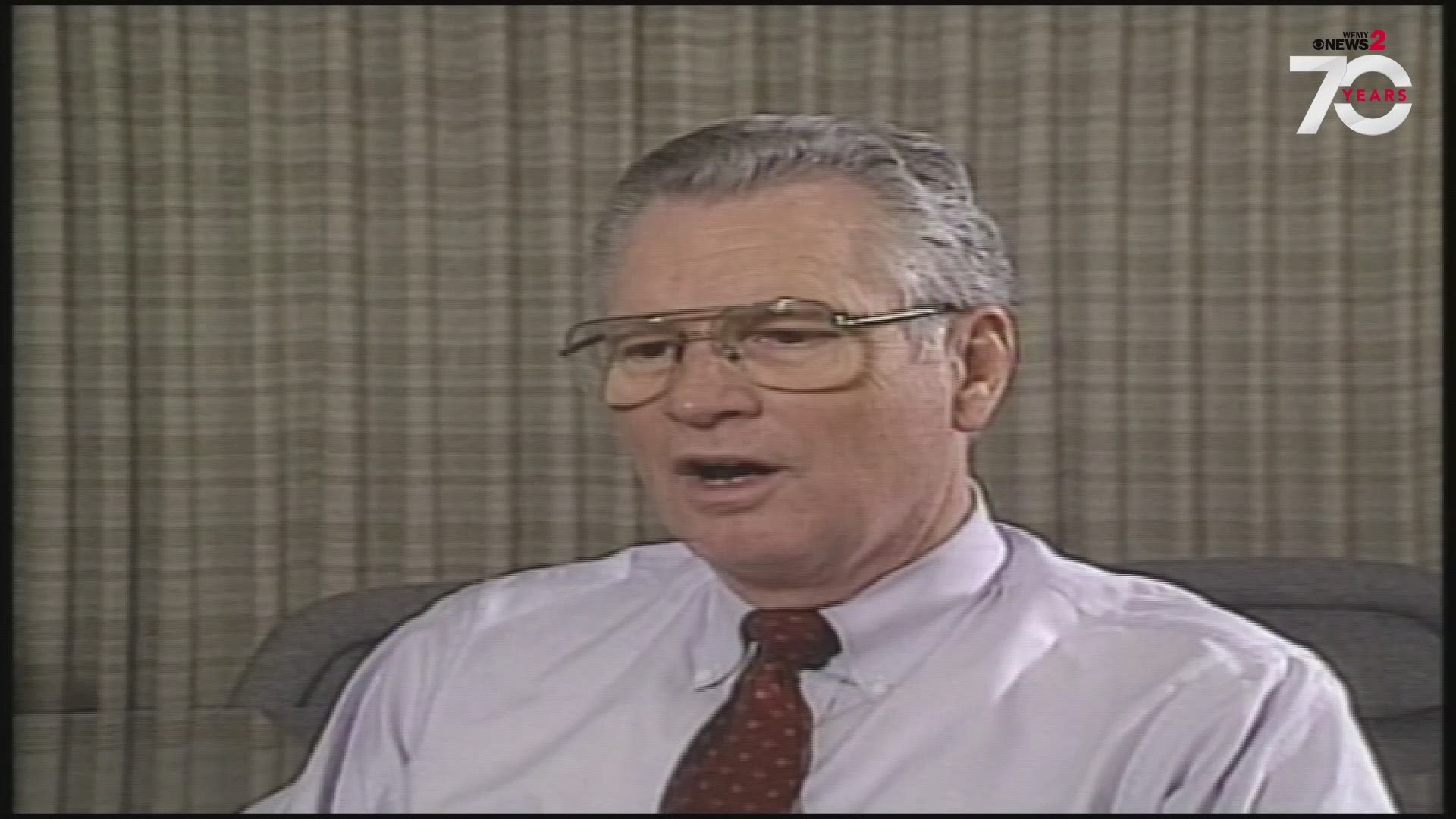 WFMY News 2 is celebrating 70 years and we’re going back in time! Late and former WFMY News 2 Anchor, Lee Kinard talks about his start in TV news. Kinard’s first day on the job was April 16, 1956 as an announcer. He was told it would be a long time before he did anything on air. However, that quickly changed and soon after he hosted, “TV Matinee.” Join the conversation on Twitter using the #WFMY70 to share your own memories of WFMY News 2.