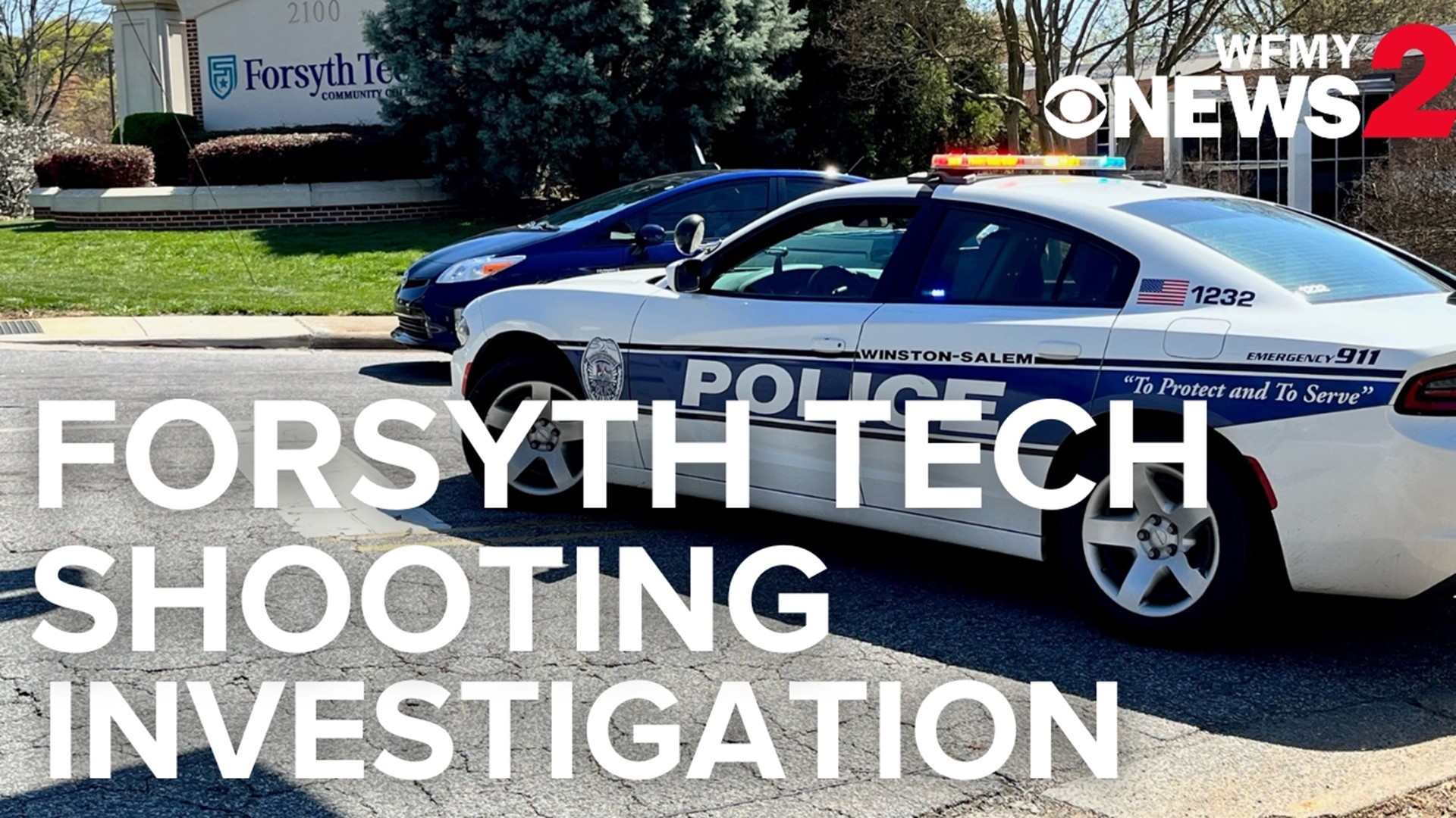 Winston-Salem/Forsyth County Schools students were at Forsyth Tech for an event. They are all accounted for.