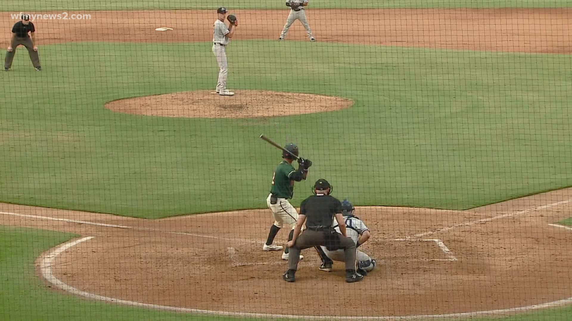 The Greensboro Grasshoppers play in the High A East playoffs starting at 6:30.