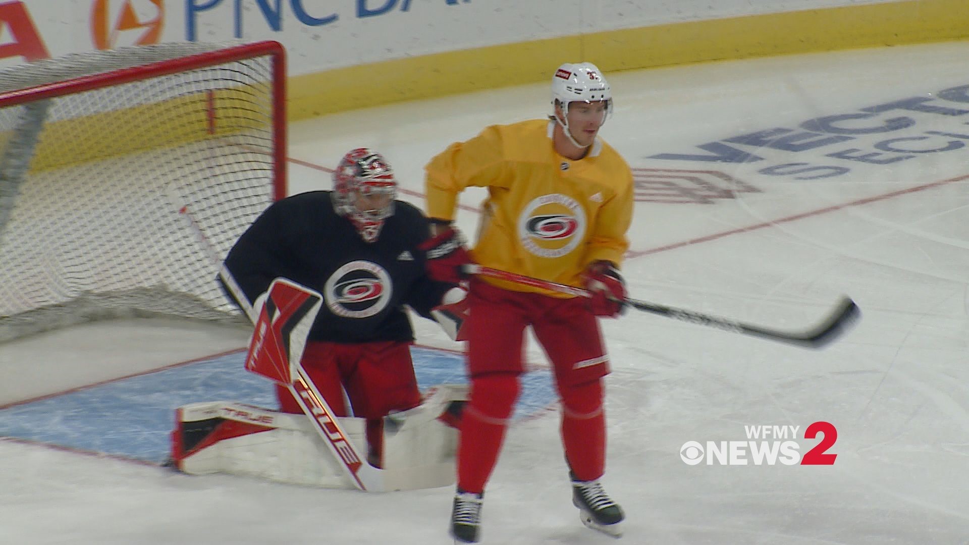 Carolina Hurricanes opened Training Camp this morning in Raleigh