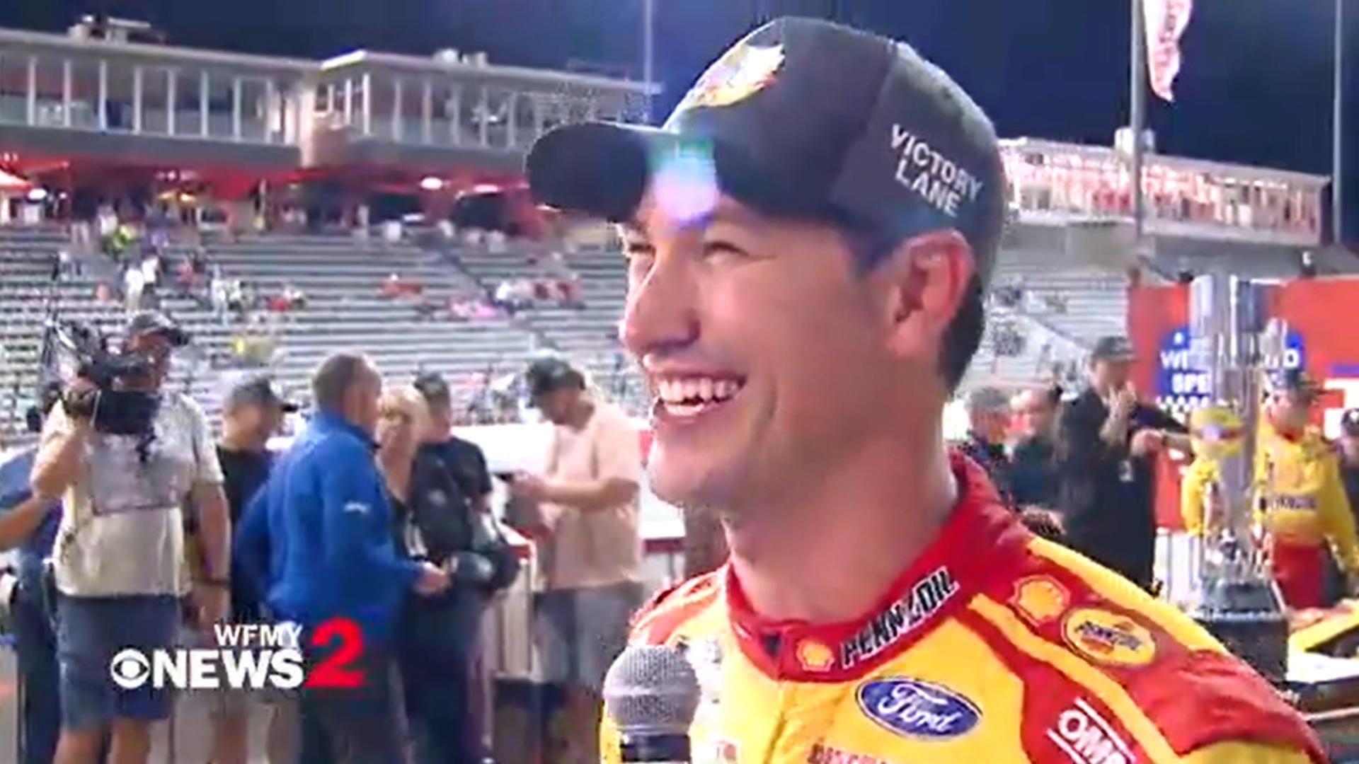 Joey Logano wins All-Star Race at North Wilkesboro Speedway | wfmynews2.com