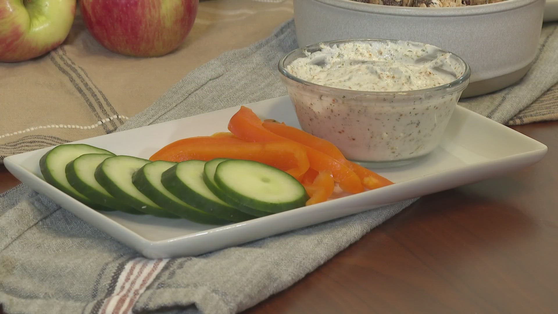 Diabetes is one of the leading causes of death in the U.S. A registered dietician shares healthy snack ideas to help combat the disease.