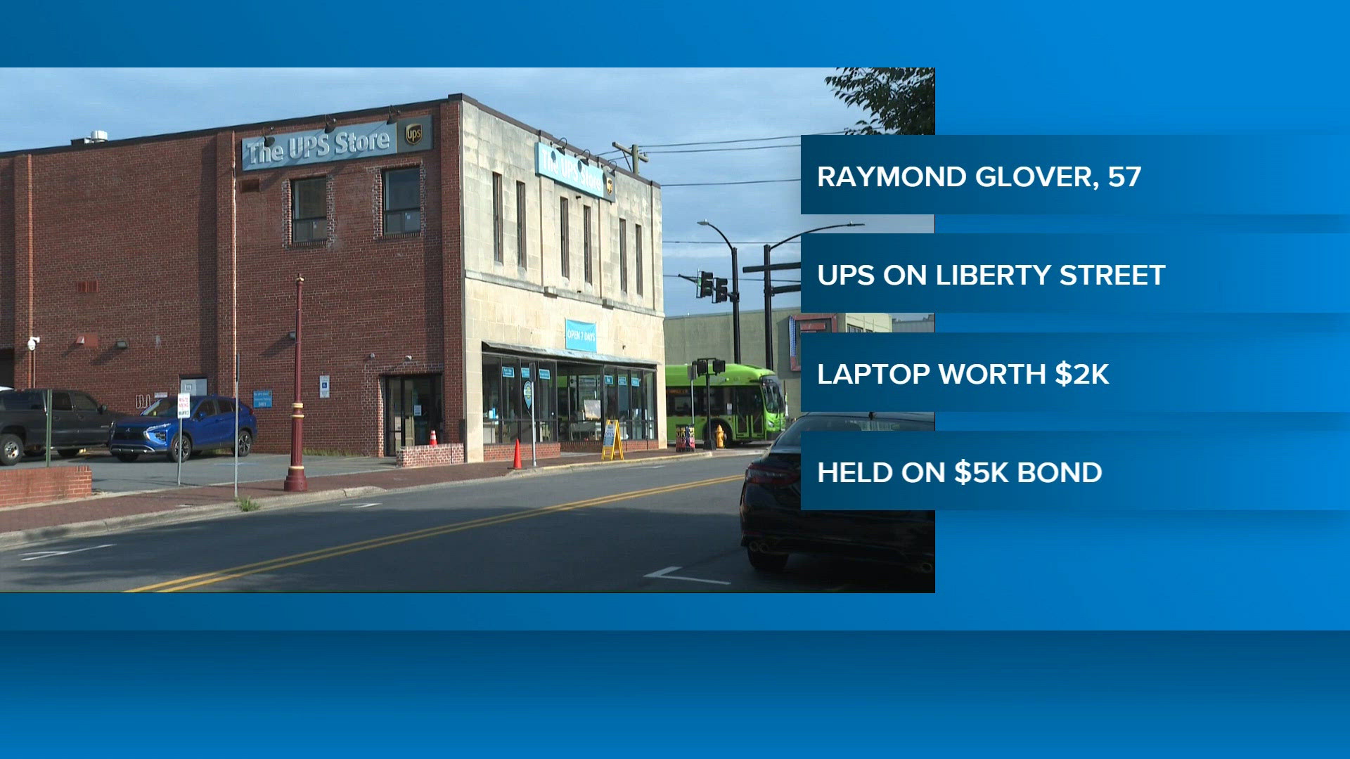 Man charged for breaking into UPS in downtown Winston-Salem
