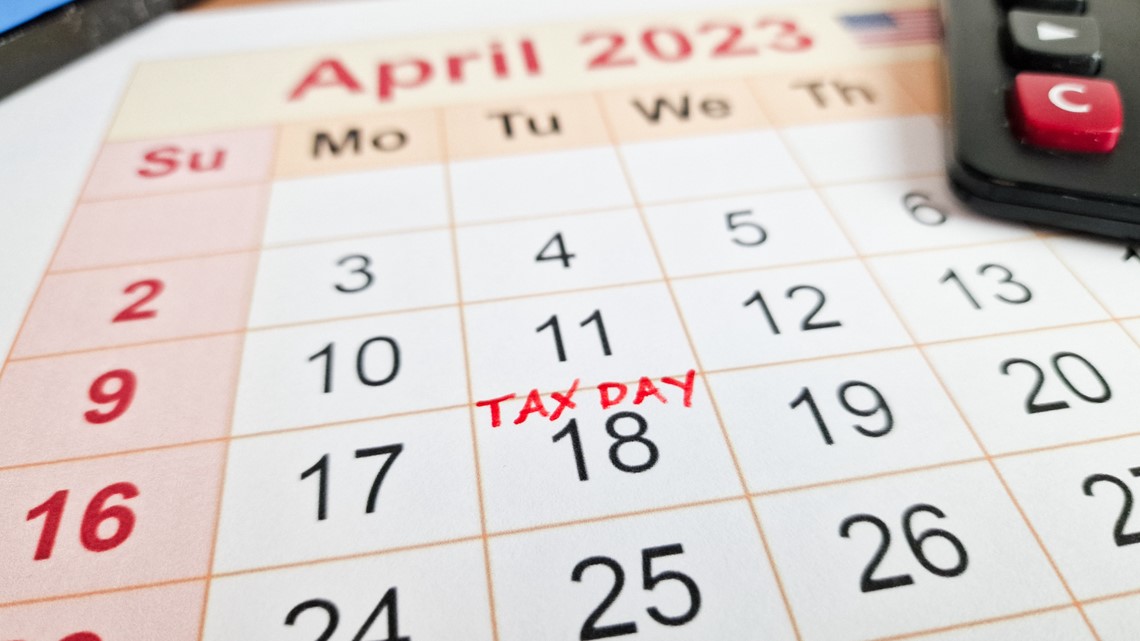 Tax return deadline is April 18