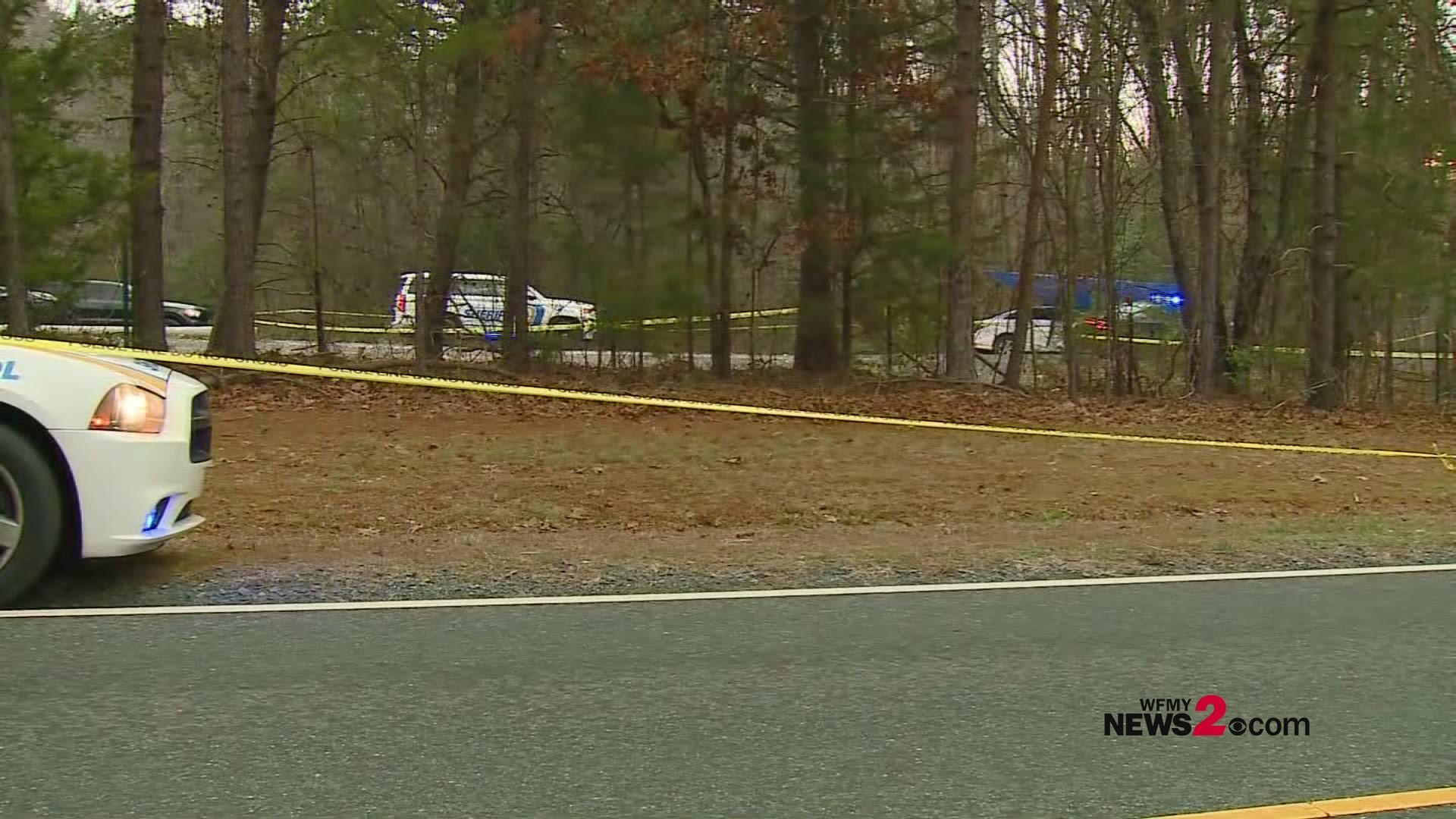 A man has been pronounced dead at the scene of a crime, after a chase that ended this morning near North Carolina Zoo.