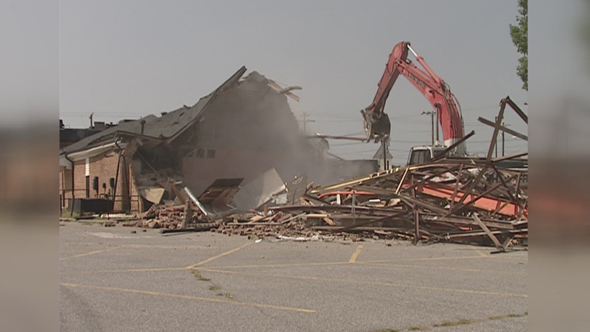 The theater stood for more than 30 years.