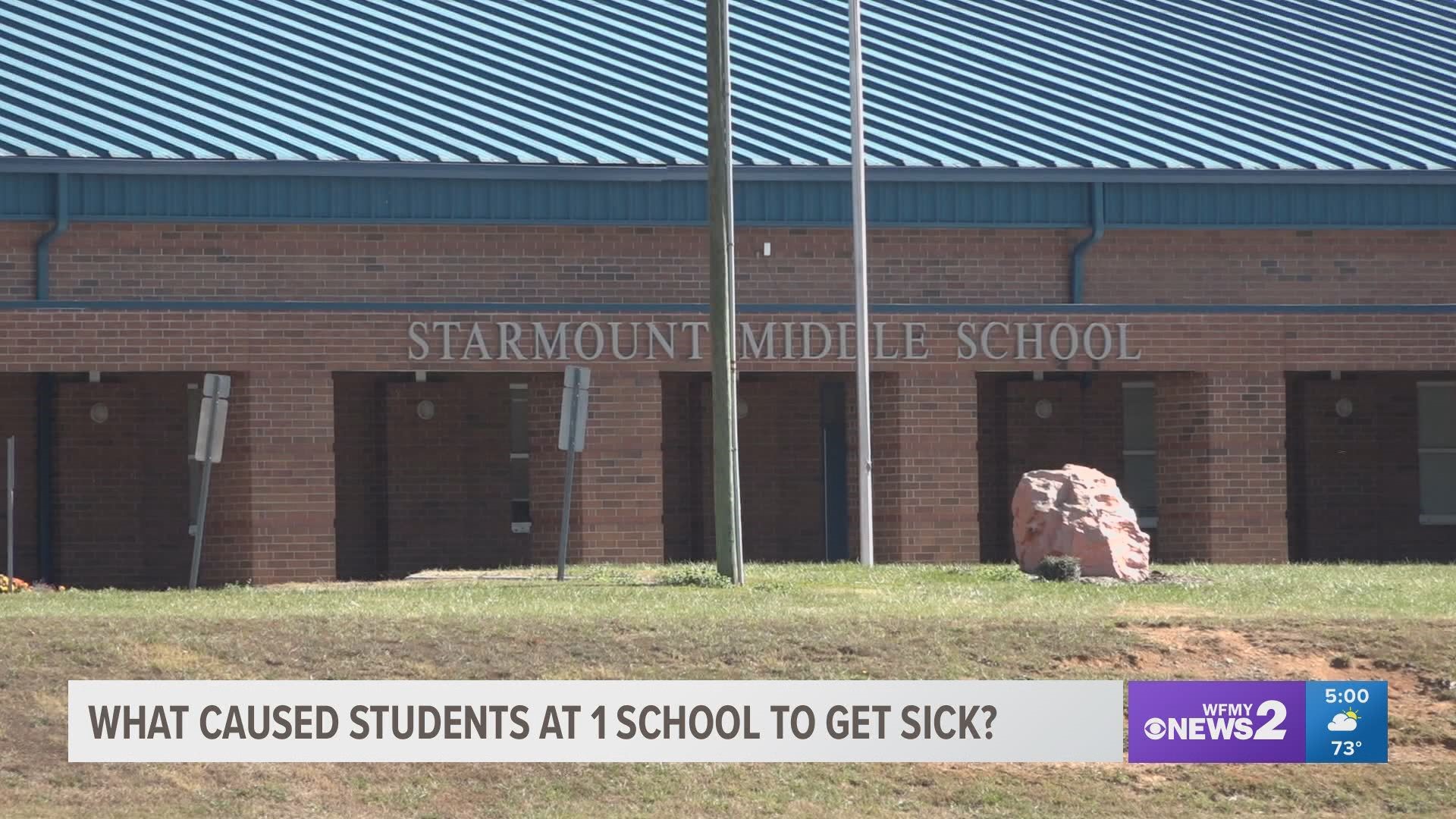 School leaders do not know what caused the students to suddenly become ill.