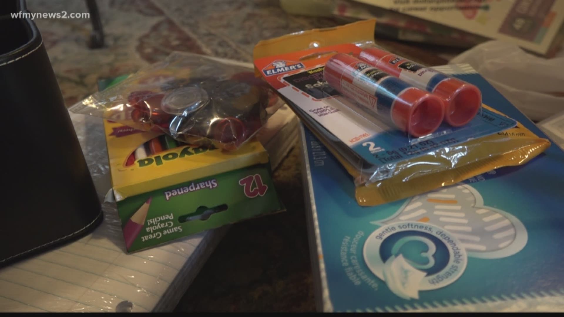 13-Year-Old Collects Supplies For Victims