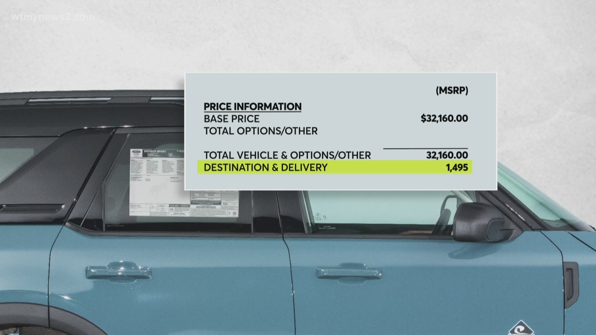 Should you pay destination charge sale on new car