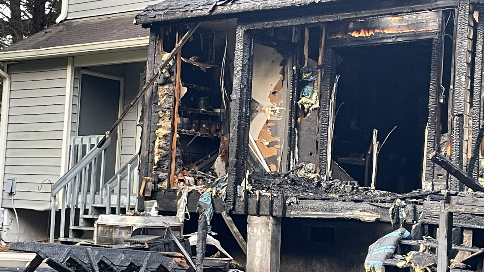 Man dies in house fire in WinstonSalem