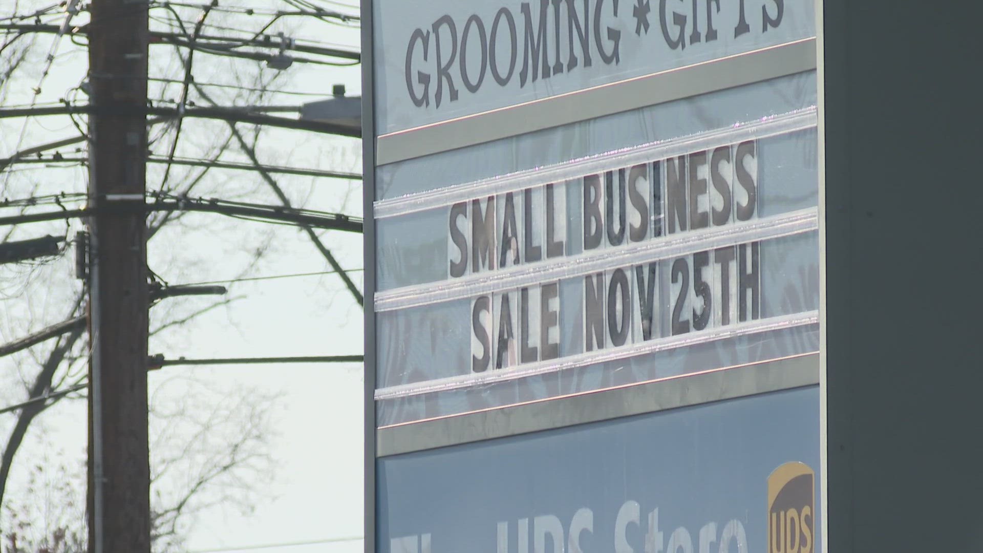 The day gives an opportunity for local businesses to make holiday sales.