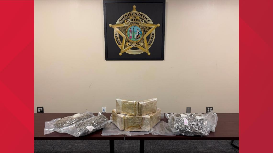 Man charged with cocaine trafficking after Greensboro, Jamestown raids: Sheriff's Office