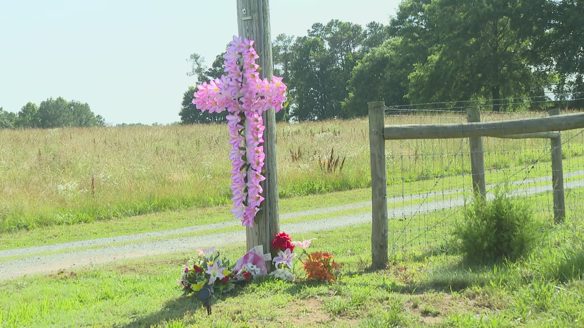 Lily Hahn died in a car accident on Highway 87, where a memorial now sits. The scary thing is, this is just one of many memorials along this road.