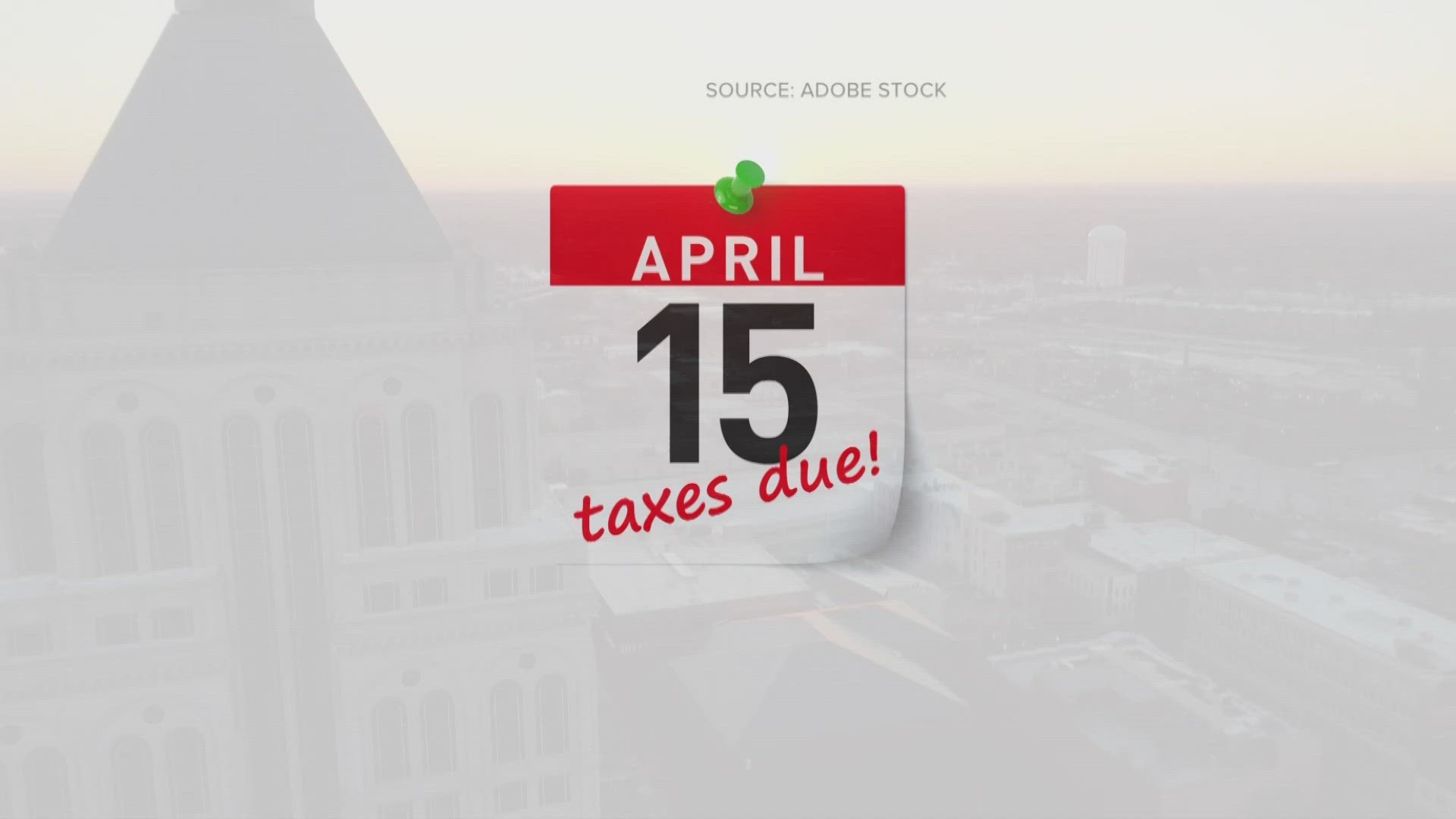 Top things to know ahead of April 15 tax deadline | wfmynews2.com