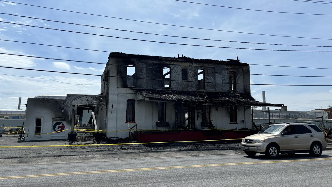 Historic Kernersville building lost to fire