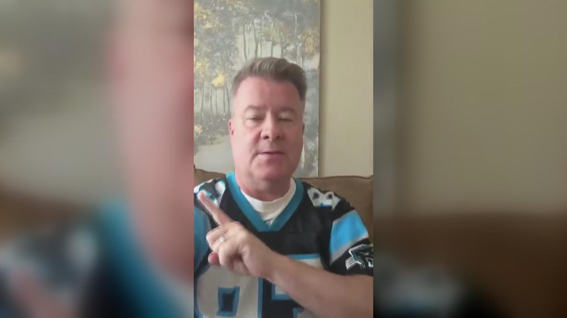 WFMY News 2's Eric Chilton shares his Carolina Panthers fan experience from home