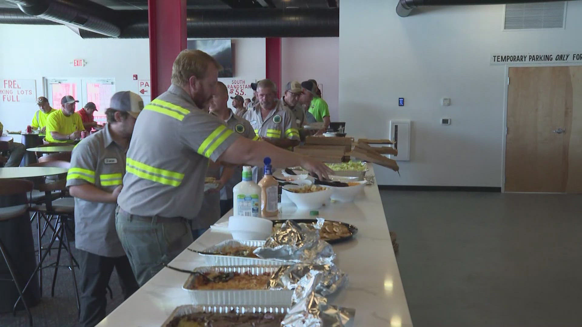 The North Wilkesboro Speedway is serving as a resource to both its surrounding community and the people working to fix the aftermath of Helene.