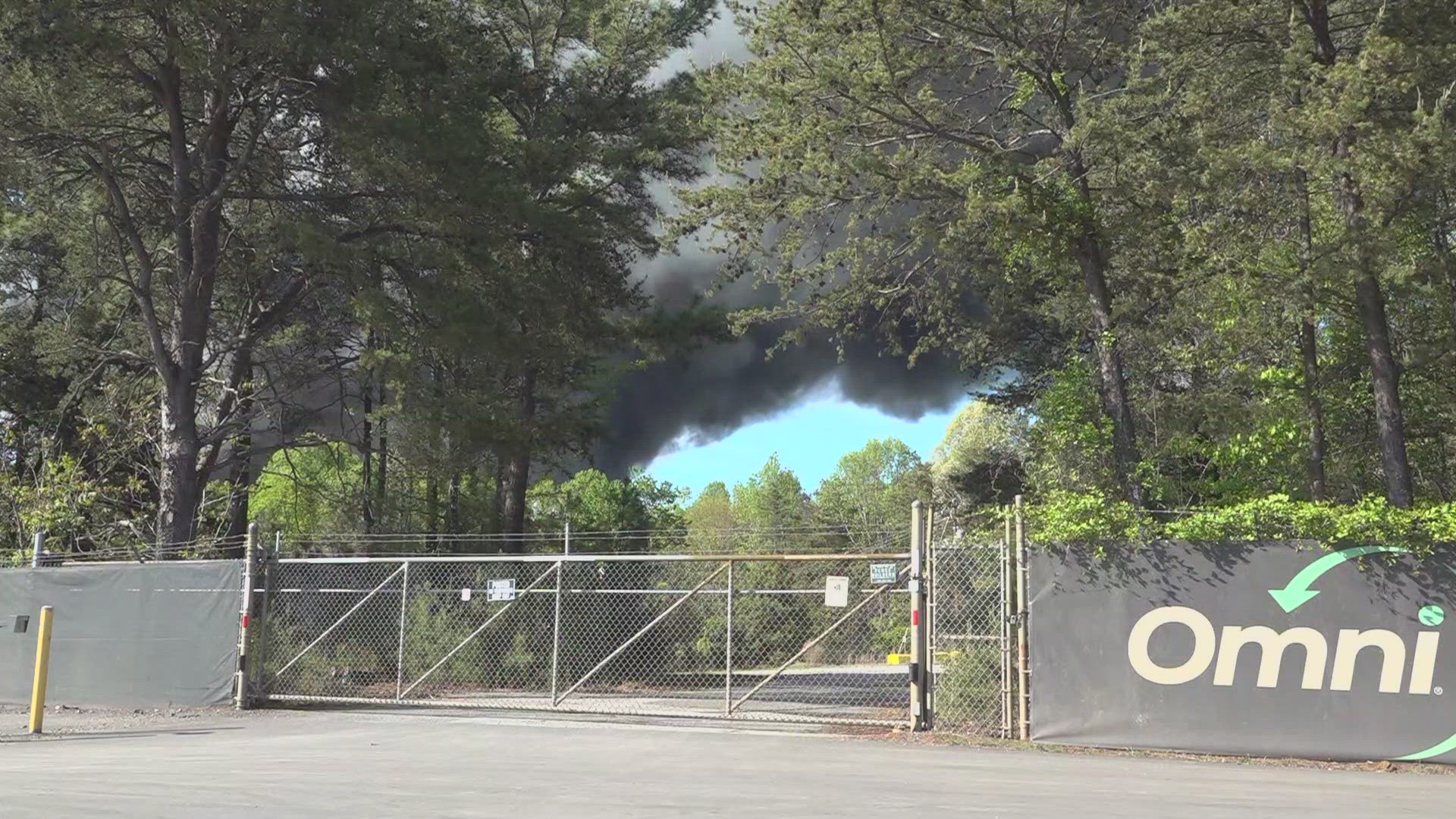 The fire left one firefighter injured.