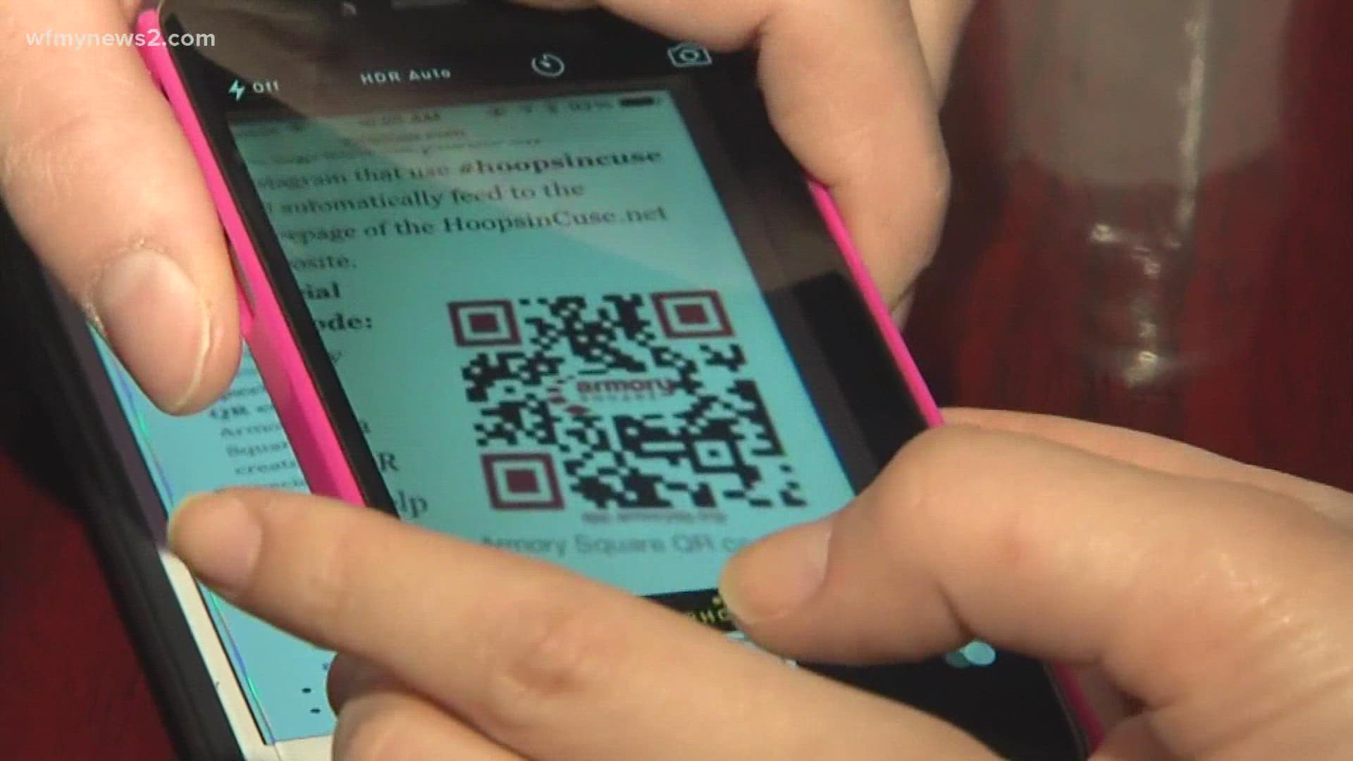 Scammers are going around putting fake QR codes on top of the real ones.