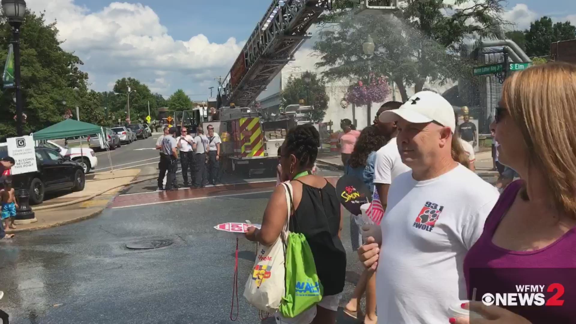 Great day in downtown Greensboro for the Fun 4th Festival. More food, fun, folks than ever. Most of all, wonderful celebration of our freedom for which we are thankful.