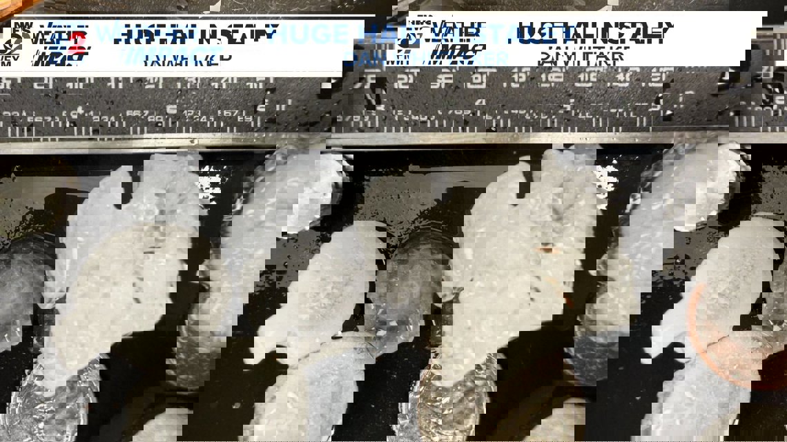 Randolph County hit by pingpongsized hailstorm