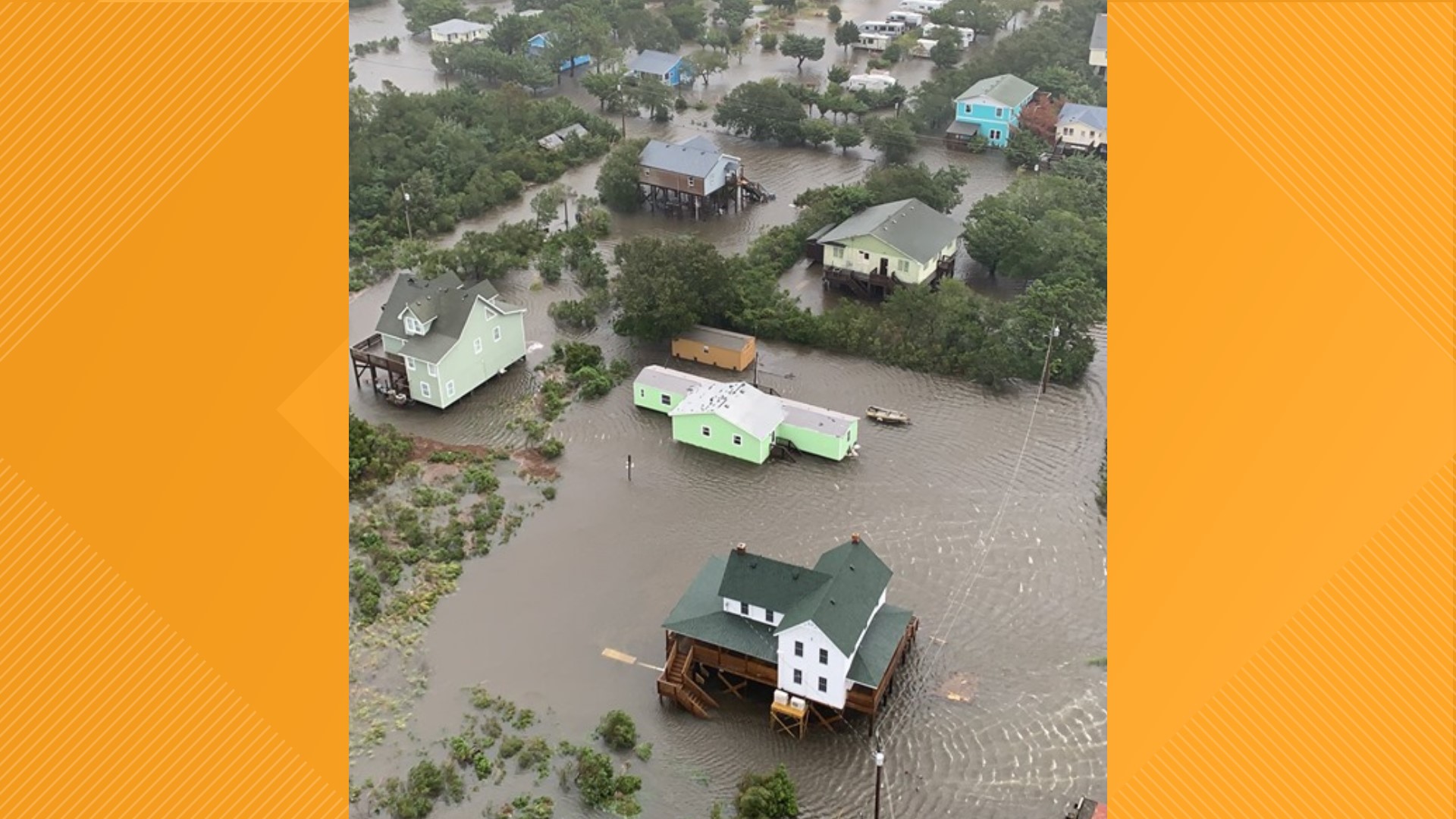 PHOTOS: NC Outer Banks Flooding from Dorian | wfmynews2.com