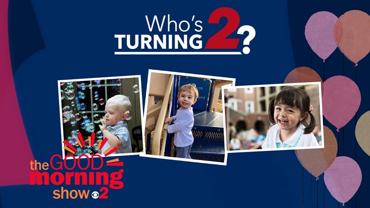 Who's Turning 2? Enter for a chance to see your child on the Good Morning Show