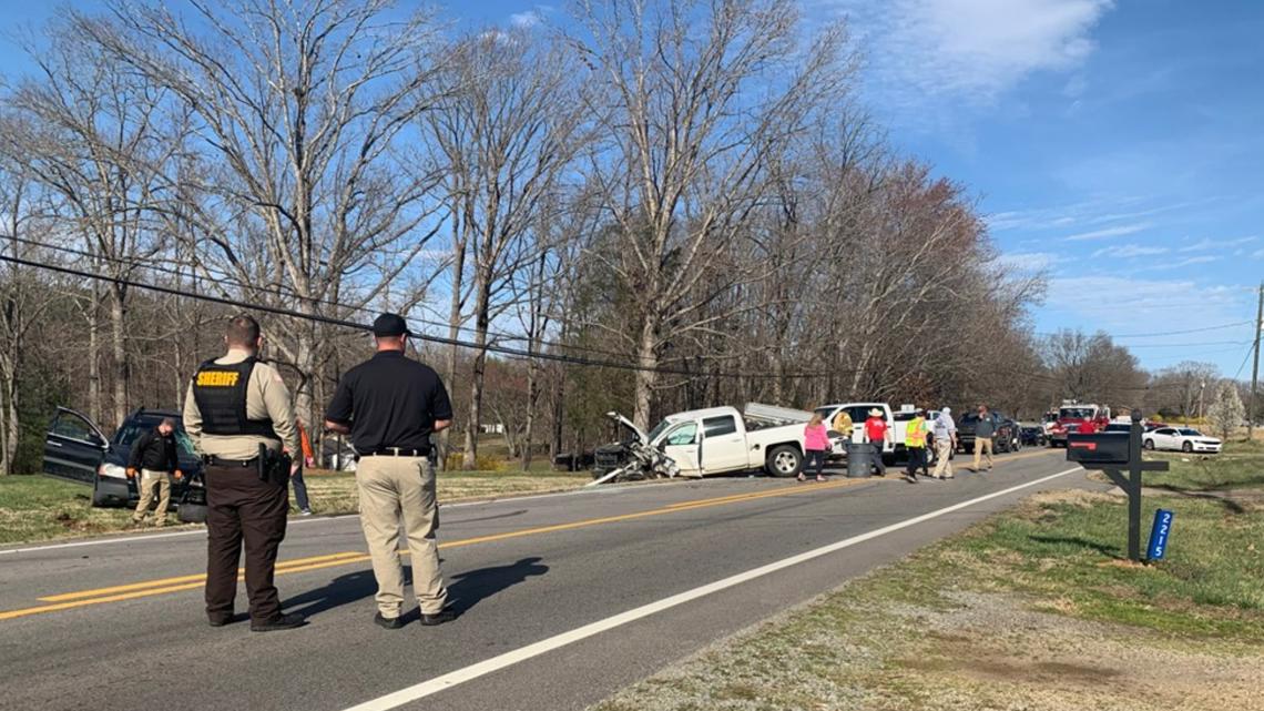 Crash on Highway 158 in Yanceyville