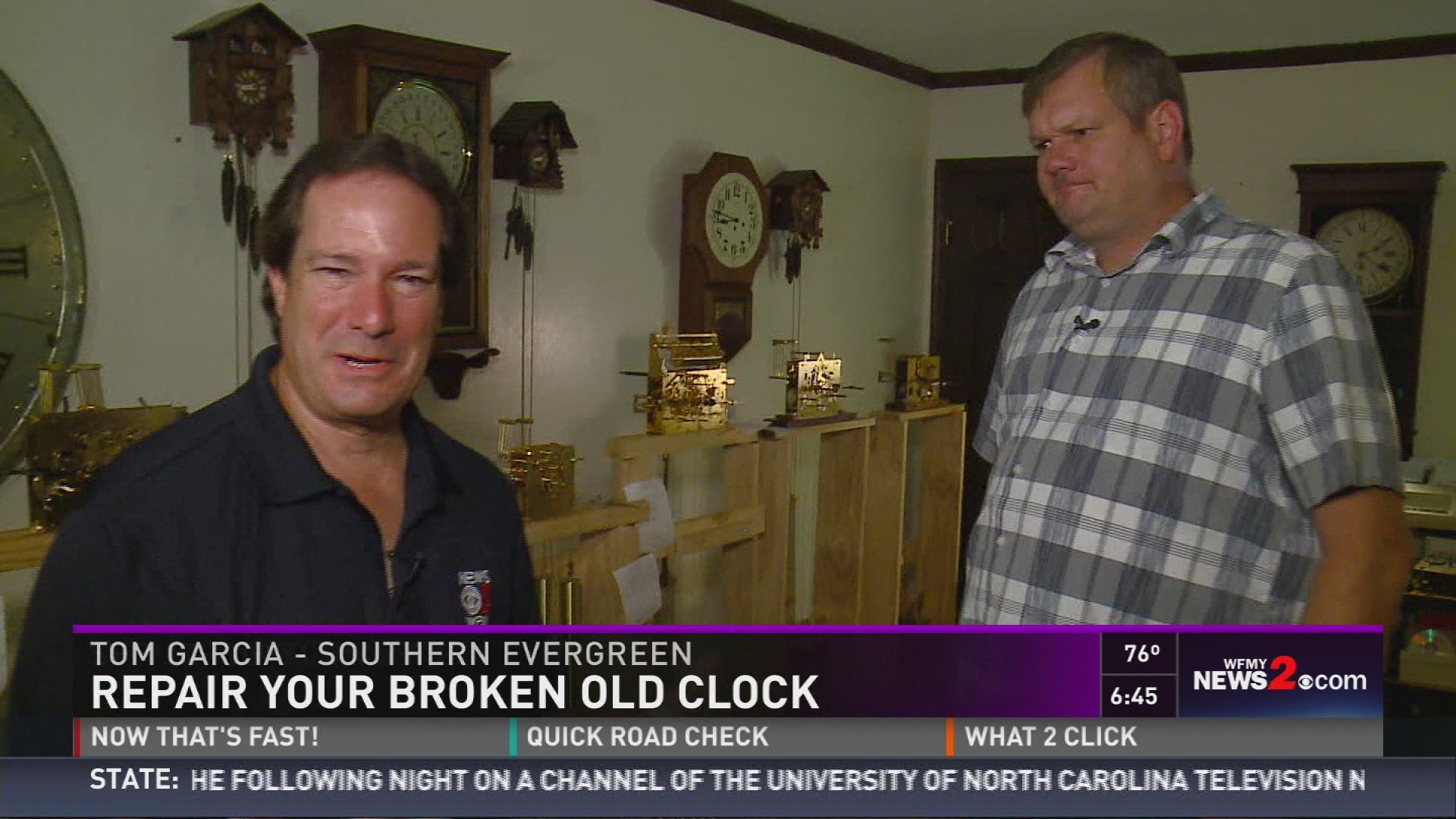 Spruce Up Your Space:  Repair Your Broken Old Clock