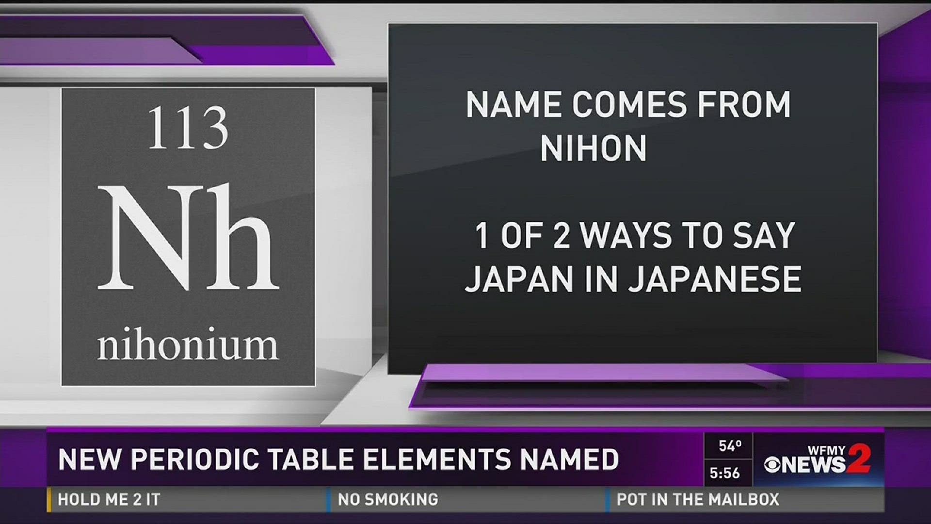 New Periodic Table Elements Named