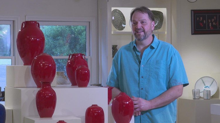 Triad man makes special pottery for Toyota president as megasite work continues