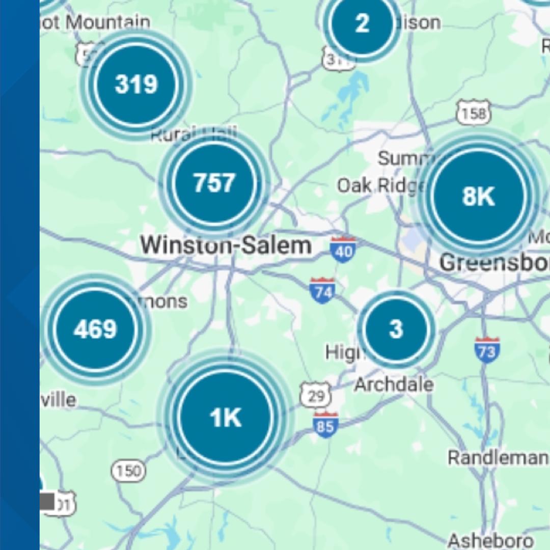 High winds cause power outages throughout Triad | wfmynews2.com