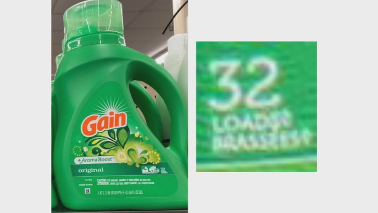 Lawsuits claim number of loads label on laundry detergent bottles is misleading