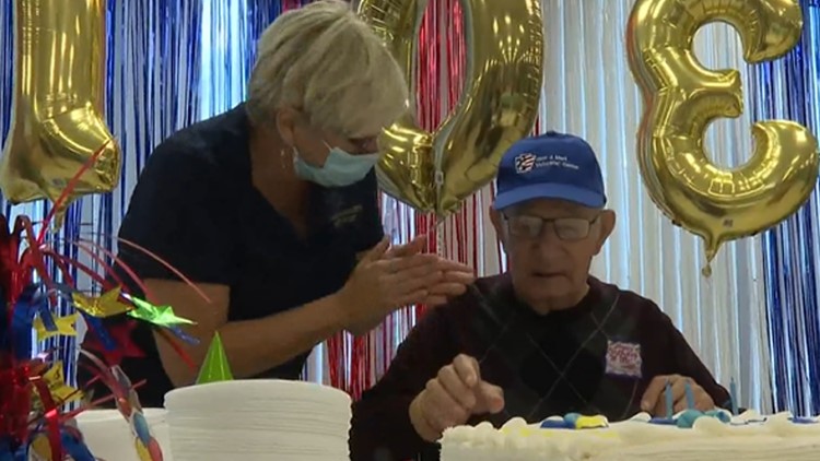 Veteran turns 103 in Scranton