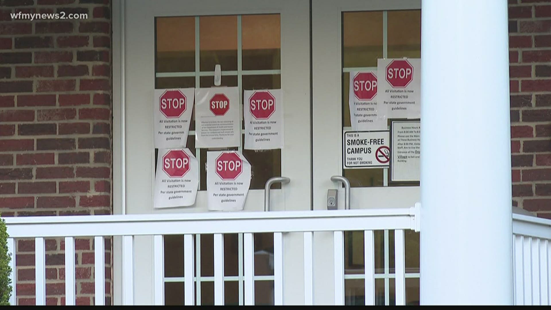 Family members grow more concerned everyday as Triad nursing homes work to limit virus exposure.