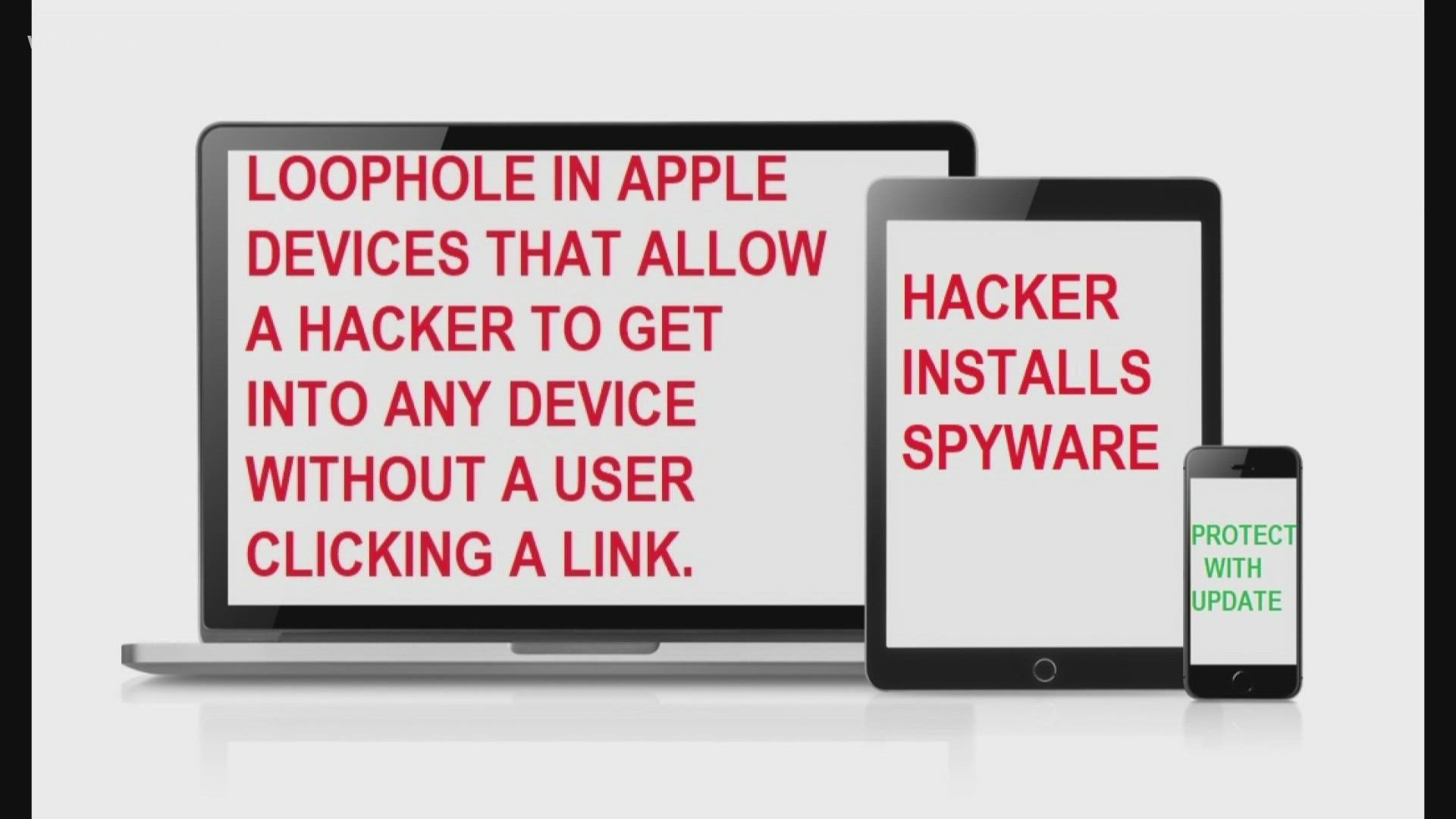 Apple said it experienced a cyberattack affecting all of its products. A critical update can protect users.