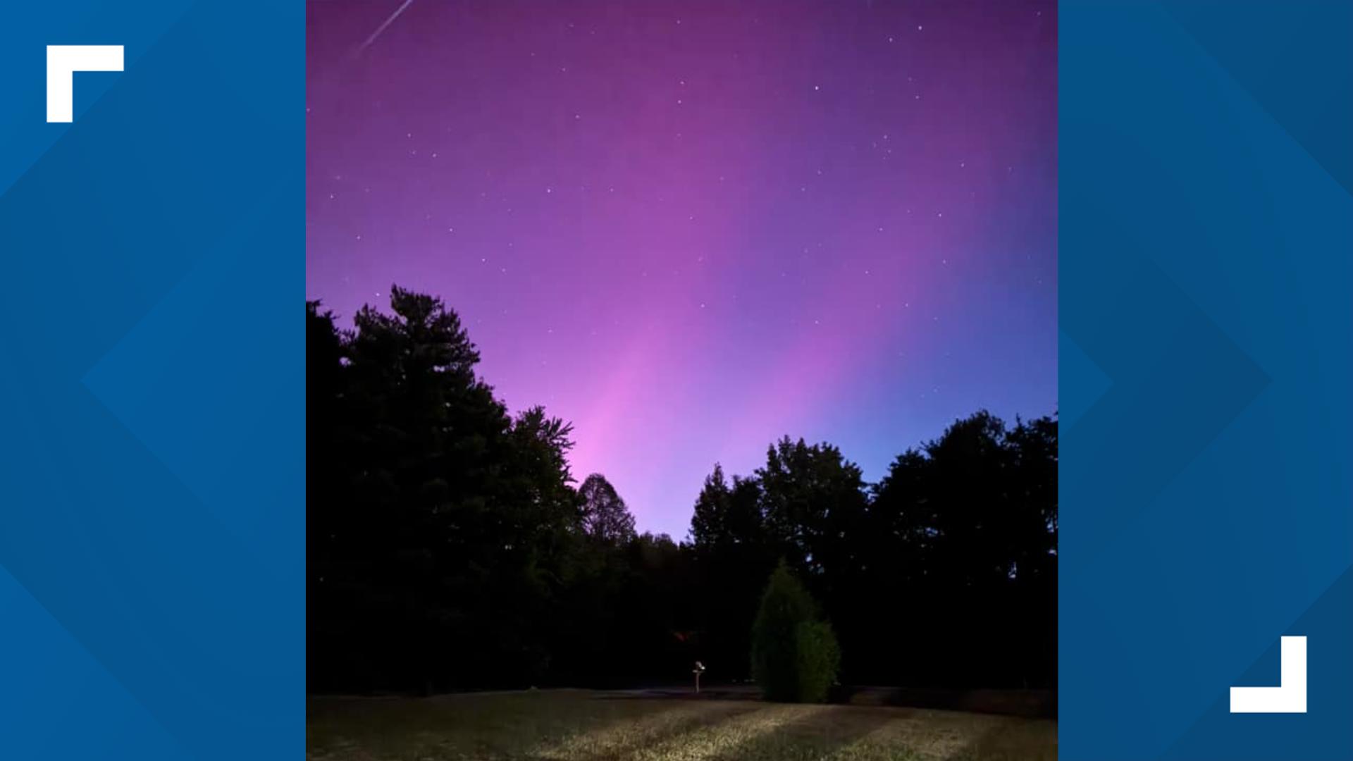 Northern Lights Visible Across North Carolina Thursday! | wfmynews2.com