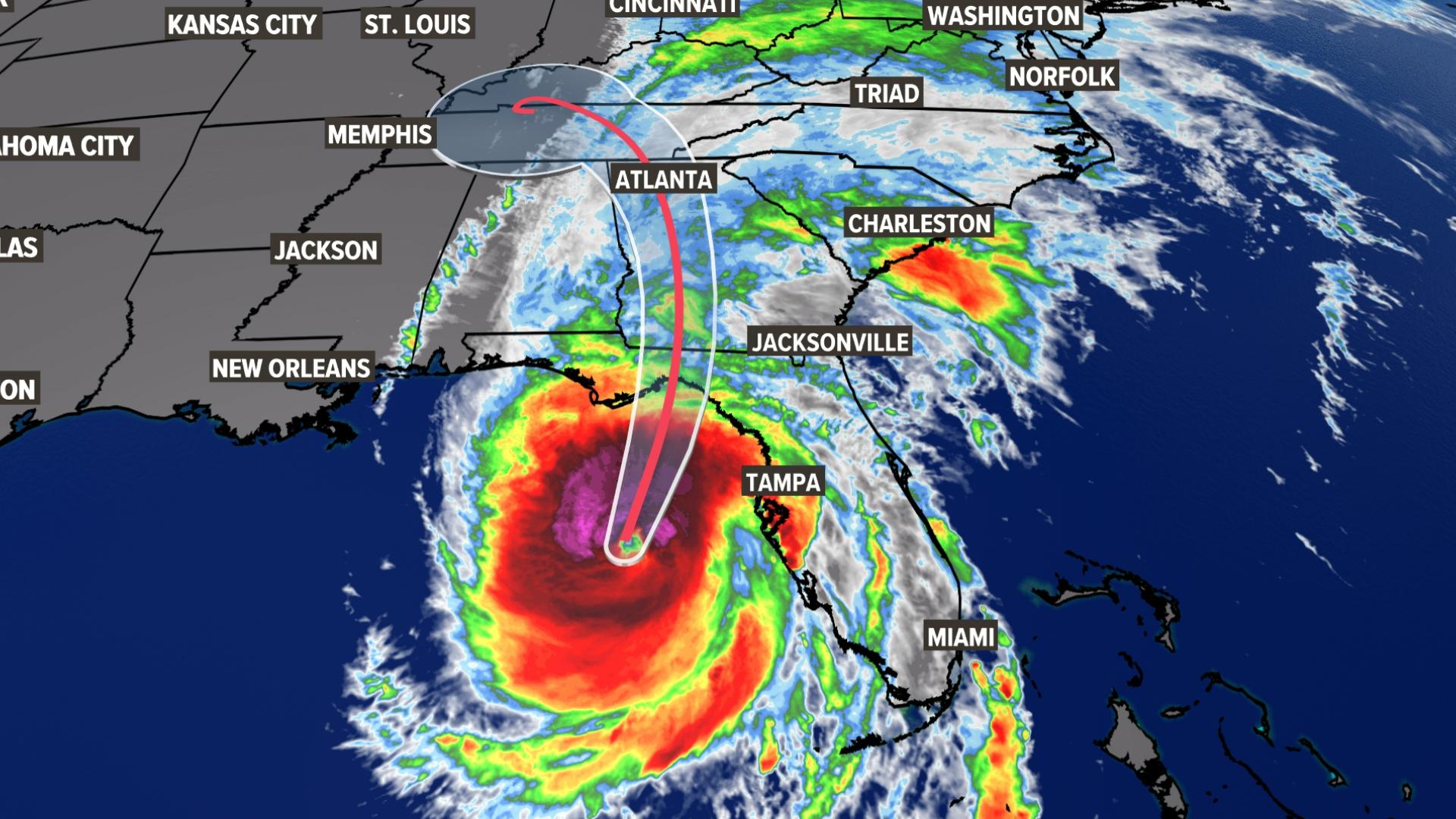 Latest updates on Helene.